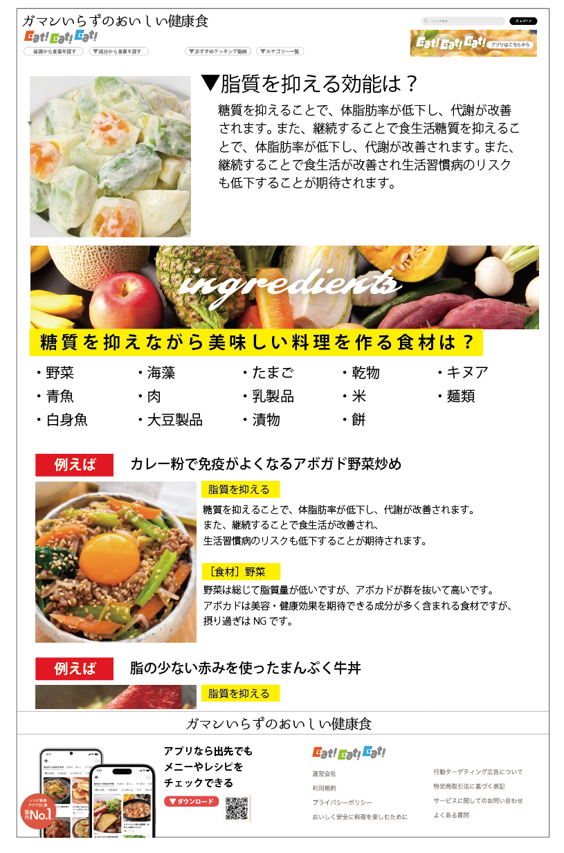 Eat! Eat! Eat! 3rdページ イメージ